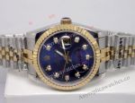 Replica Rolex Datejust Blue Face Jubilee Watch For Man